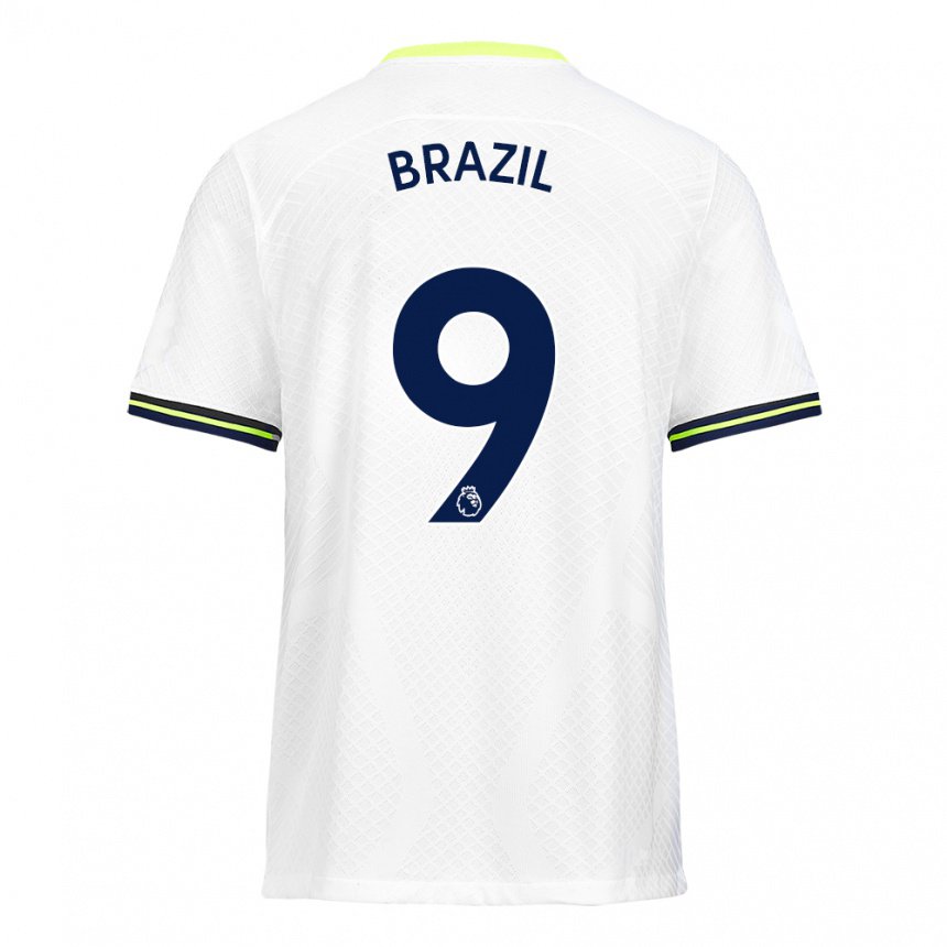 Damen Ellie Brazil #9 Weiß Grün Heimtrikot Trikot 2022/23 T-shirt Österreich
