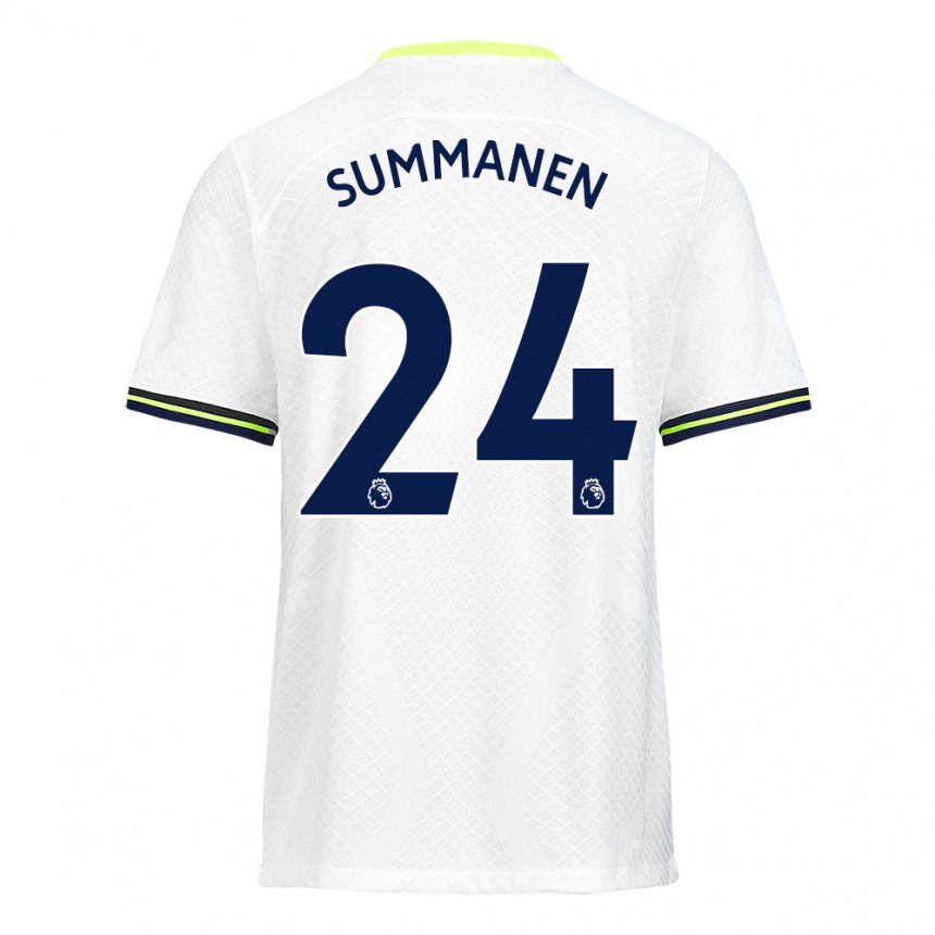 Damen Eveliina Summanen #24 Weiß Grün Heimtrikot Trikot 2022/23 T-shirt Österreich