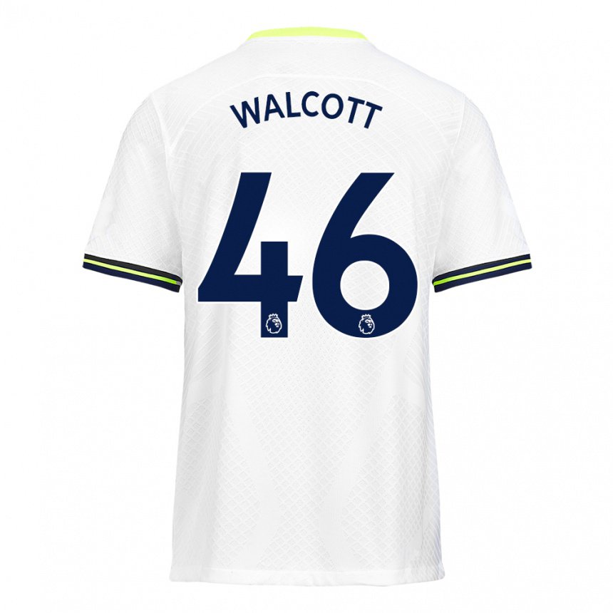 Damen Malachi Fagan Walcott #46 Weiß Grün Heimtrikot Trikot 2022/23 T-shirt Österreich