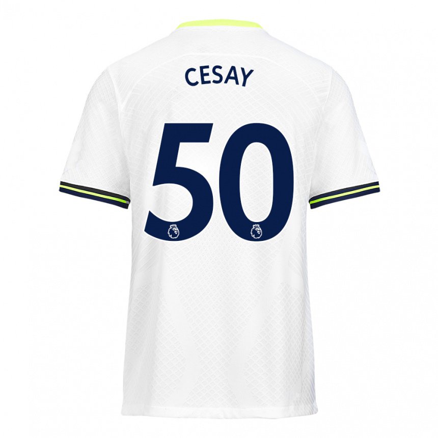 Damen Kallum Cesay #50 Weiß Grün Heimtrikot Trikot 2022/23 T-shirt Österreich