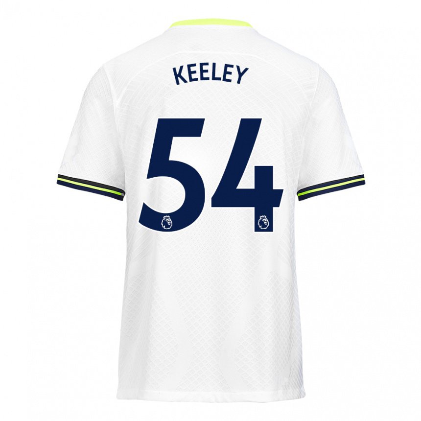 Damen Josh Keeley #54 Weiß Grün Heimtrikot Trikot 2022/23 T-shirt Österreich