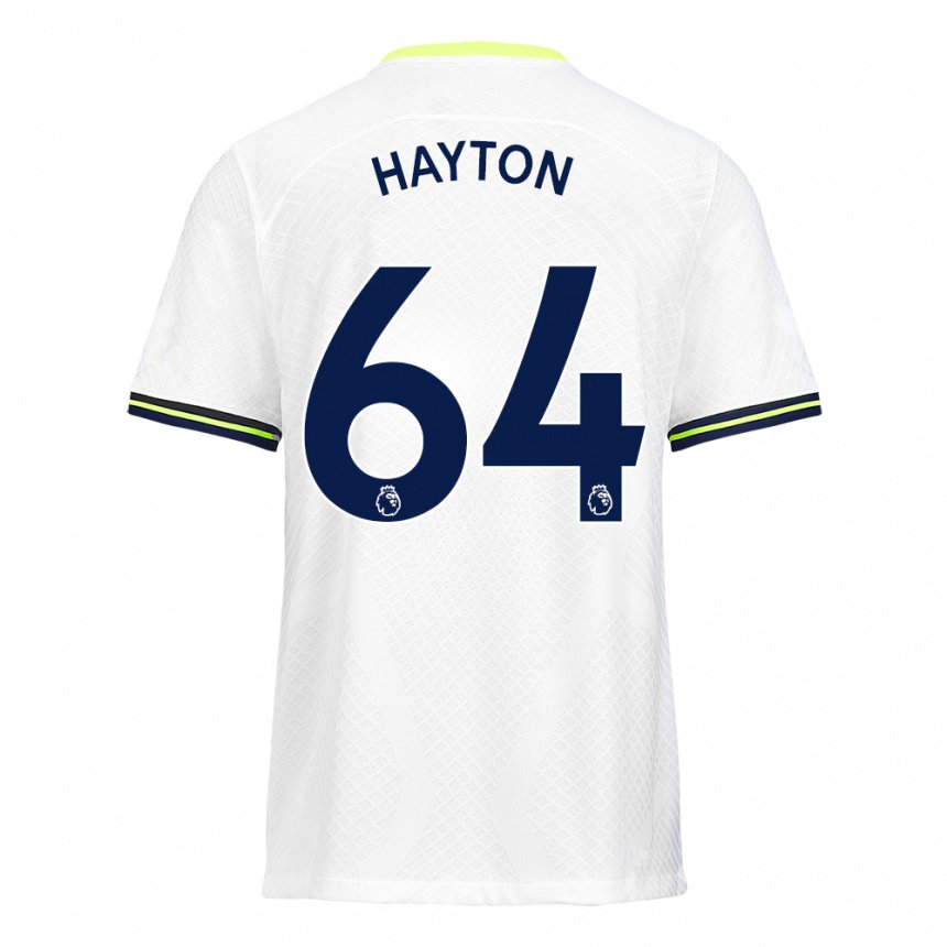 Damen Adam Hayton #64 Weiß Grün Heimtrikot Trikot 2022/23 T-shirt Österreich