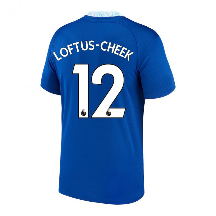 Damen Ruben Loftus-cheek #12 Dunkelblau Heimtrikot Trikot 2022/23 T-shirt Österreich