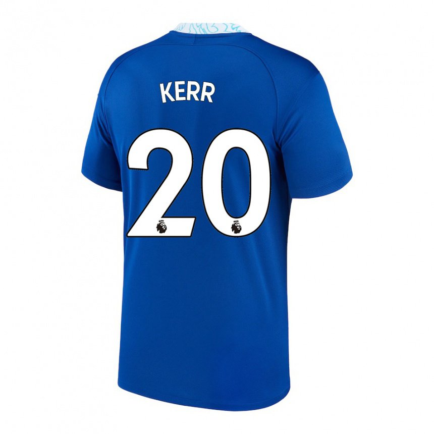 Damen Sam Kerr #20 Dunkelblau Heimtrikot Trikot 2022/23 T-shirt Österreich