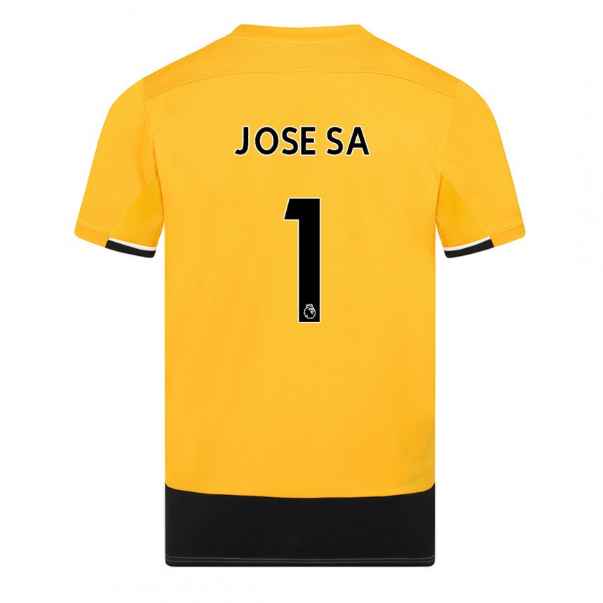 Damen Jose Sa #1 Gelb Schwarz Heimtrikot Trikot 2022/23 T-shirt Österreich