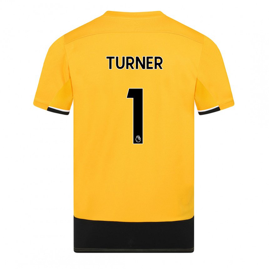 Damen Shannon Turner #1 Gelb Schwarz Heimtrikot Trikot 2022/23 T-shirt Österreich