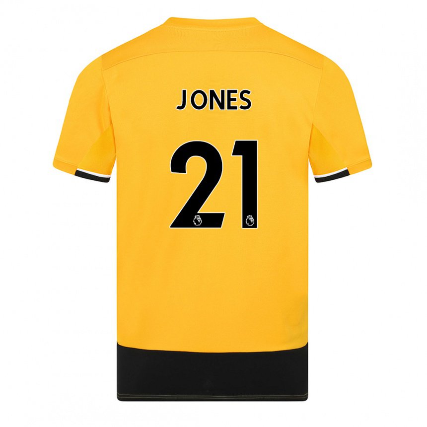 Damen Mackenzie Haydn Jones #21 Gelb Schwarz Heimtrikot Trikot 2022/23 T-shirt Österreich