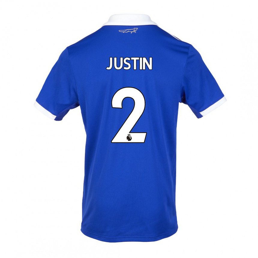 Damen James Justin #2 Blau Weiss Heimtrikot Trikot 2022/23 T-shirt Österreich