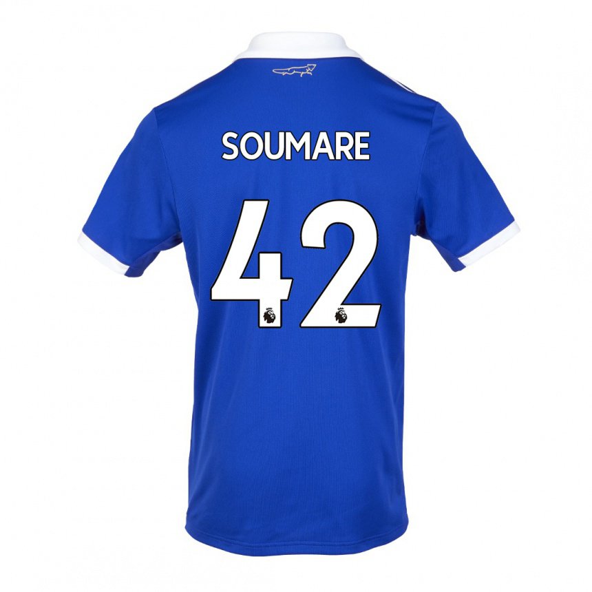 Damen Boubakary Soumare #42 Blau Weiss Heimtrikot Trikot 2022/23 T-shirt Österreich
