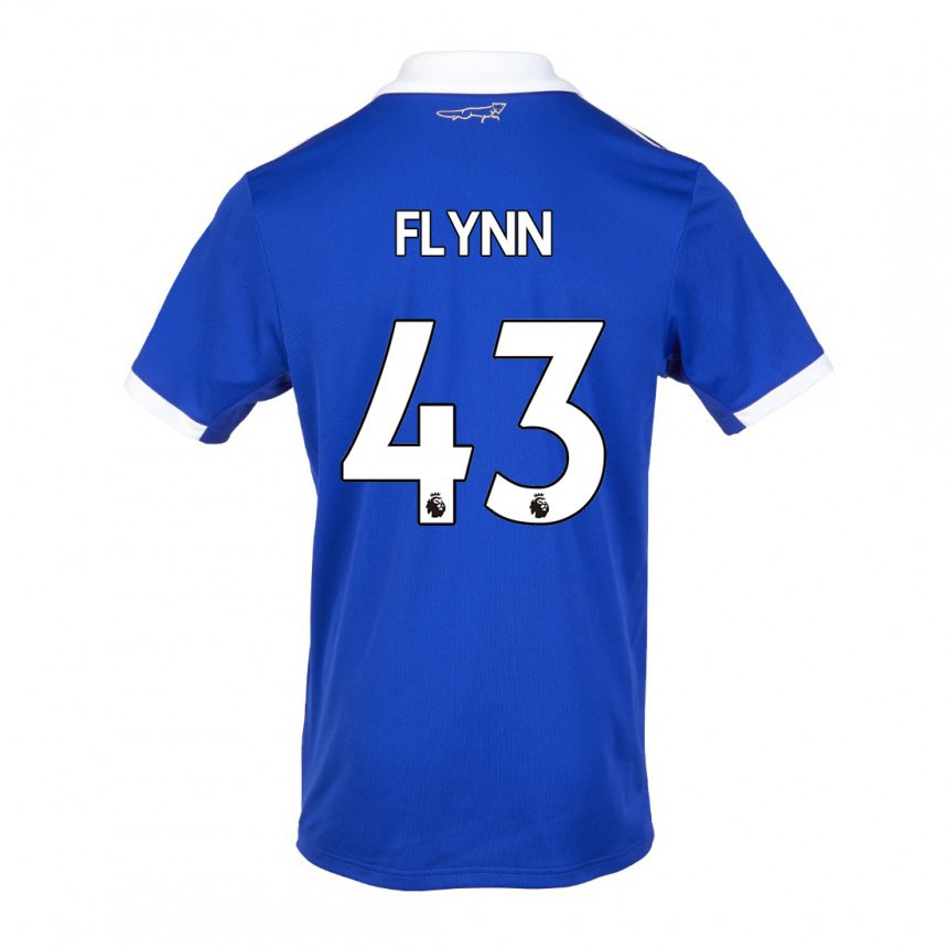 Damen Shane Flynn #43 Blau Weiss Heimtrikot Trikot 2022/23 T-shirt Österreich