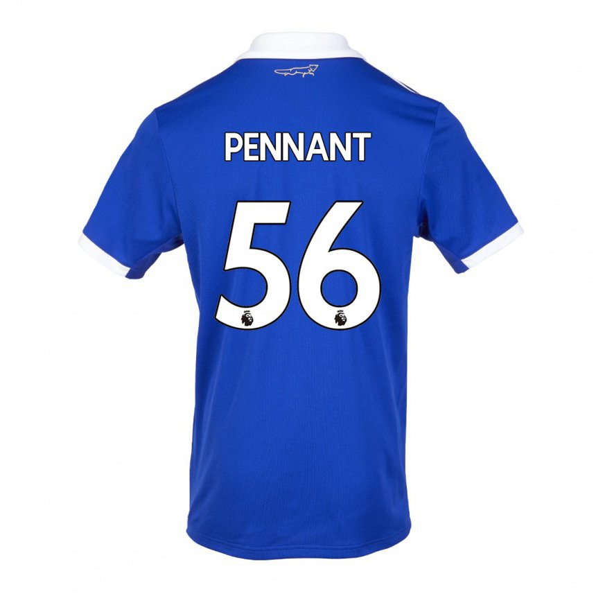 Damen Terrell Pennant #56 Blau Weiss Heimtrikot Trikot 2022/23 T-shirt Österreich