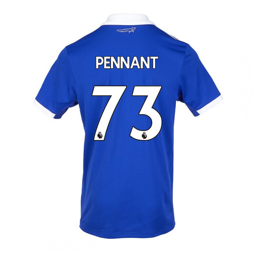 Damen Kian Pennant #73 Blau Weiss Heimtrikot Trikot 2022/23 T-shirt Österreich
