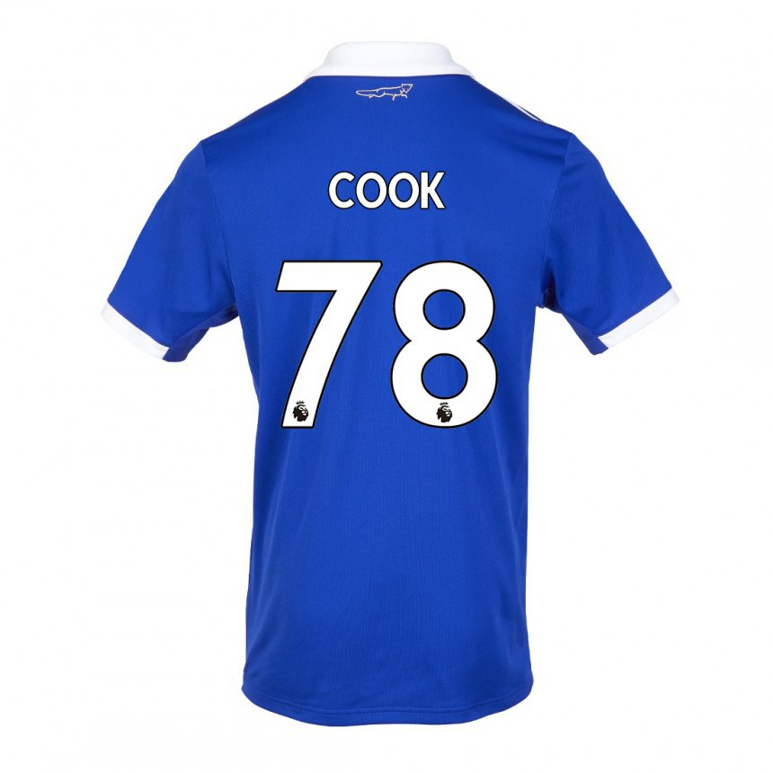 Damen Freddie Cook #78 Blau Weiss Heimtrikot Trikot 2022/23 T-shirt Österreich