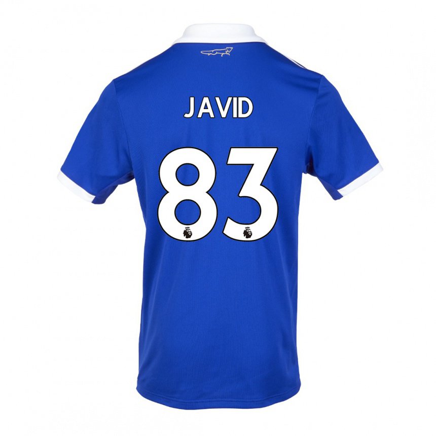 Damen Abdullah Javid #83 Blau Weiss Heimtrikot Trikot 2022/23 T-shirt Österreich