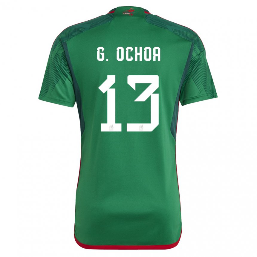 Kinder Mexikanische Guillermo Ochoa #13 Grün Heimtrikot Trikot 22-24 T-shirt Österreich