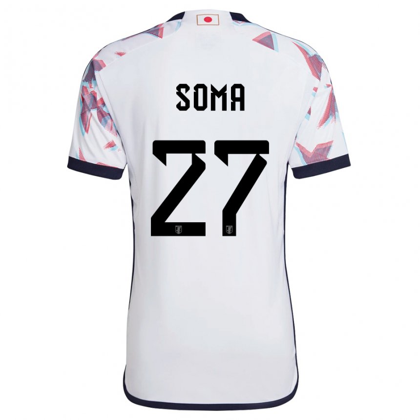 Kinder Japanische Yuki Soma #27 Weiß Auswärtstrikot Trikot 22-24 T-shirt Österreich