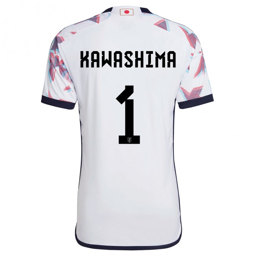 Herren Japanische Eiji Kawashima #1 Weiß Auswärtstrikot Trikot 22-24 T-shirt Österreich