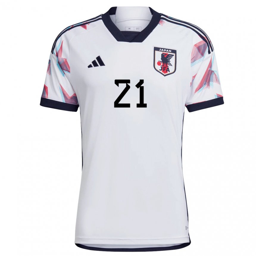 Herren Japanische Ritsu Doan #21 Weiß Auswärtstrikot Trikot 22-24 T-shirt Österreich