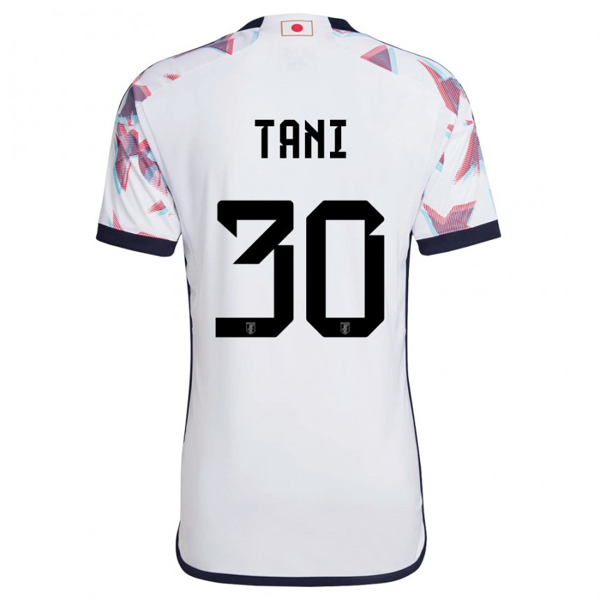 Herren Japanische Kosei Tani #30 Weiß Auswärtstrikot Trikot 22-24 T-shirt Österreich