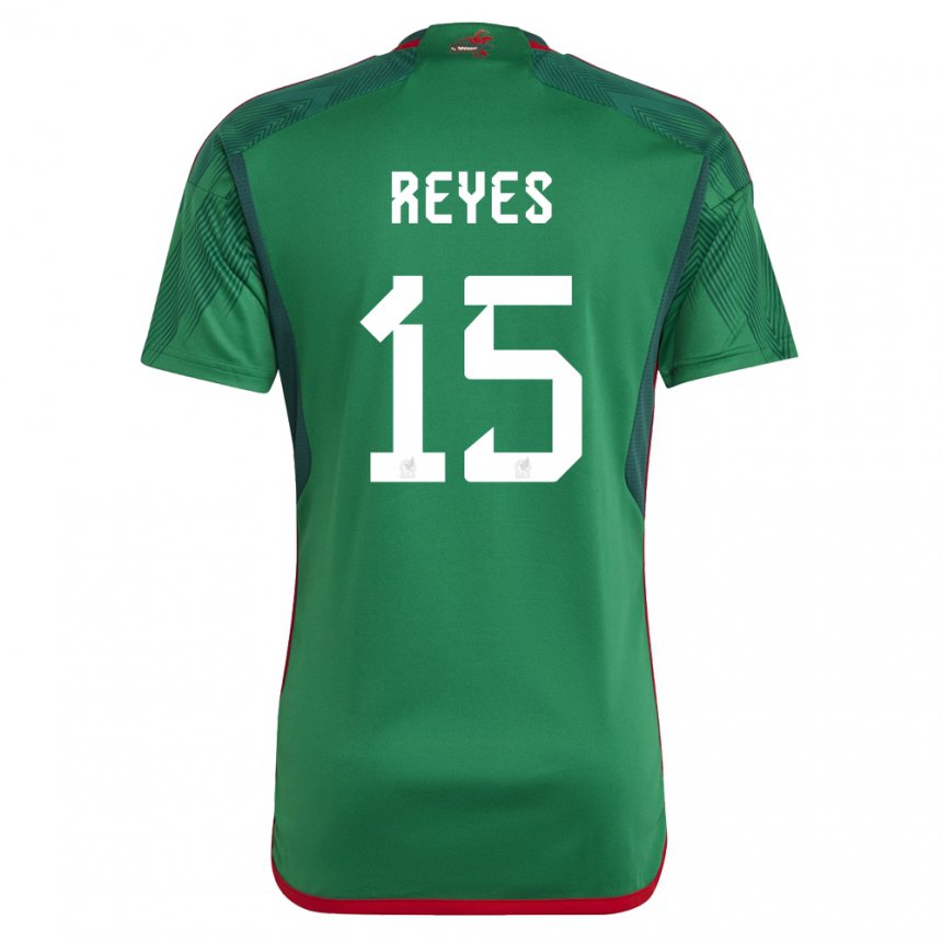 Damen Mexikanische Israel Reyes #15 Grün Heimtrikot Trikot 22-24 T-shirt Österreich