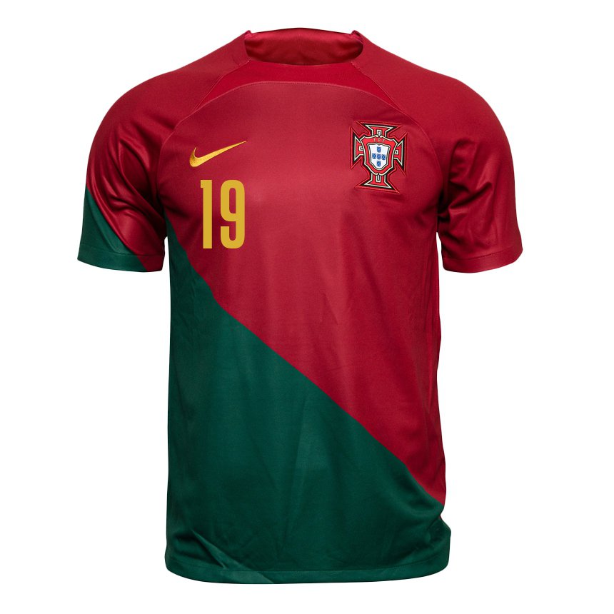 Damen Portugiesische Mario Rui #19 Rot Grün Heimtrikot Trikot 22-24 T-shirt Österreich