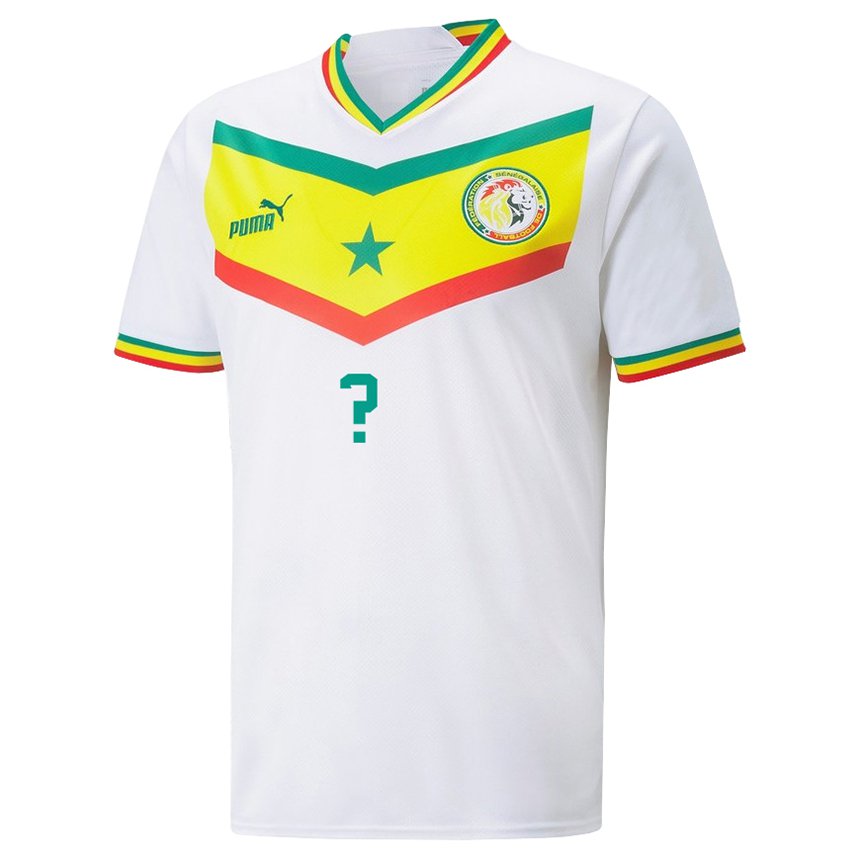 Damen Senegalesische Ihren Namen #0 Weiß Heimtrikot Trikot 22-24 T-shirt Österreich