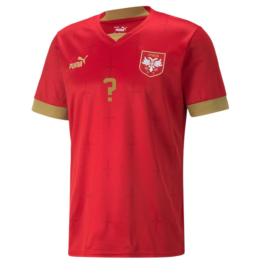 Damen Serbische Ihren Namen #0 Rot Heimtrikot Trikot 22-24 T-shirt Österreich