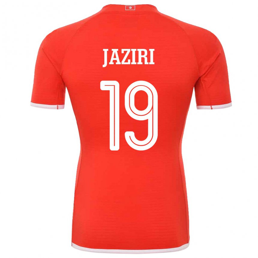 Damen Tunesische Seifeddin Jaziri #19 Rot Heimtrikot Trikot 22-24 T-shirt Österreich