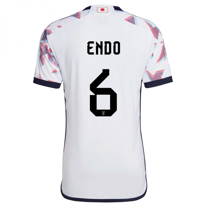 Damen Japanische Wataru Endo #6 Weiß Auswärtstrikot Trikot 22-24 T-shirt Österreich