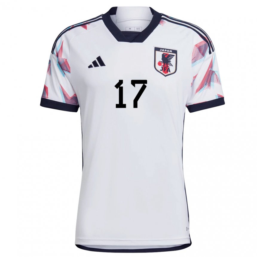 Damen Japanische Ao Tanaka #17 Weiß Auswärtstrikot Trikot 22-24 T-shirt Österreich