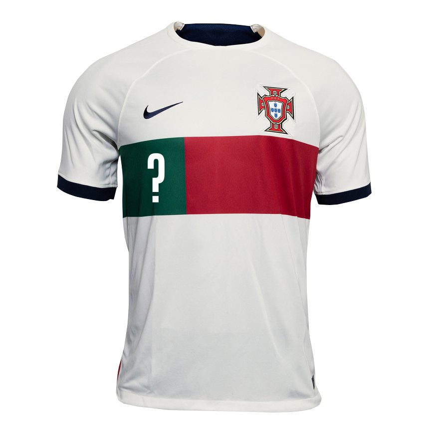 Damen Portugiesische Ihren Namen #0 Weiß Auswärtstrikot Trikot 22-24 T-shirt Österreich