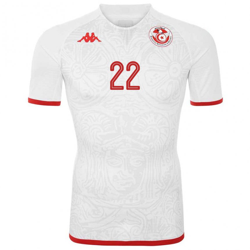 Damen Tunesische Bechir Ben Said #22 Weiß Auswärtstrikot Trikot 22-24 T-shirt Österreich