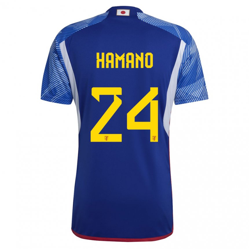Kinder Japanische Maika Hamano #24 Königsblau Heimtrikot Trikot 22-24 T-shirt Österreich