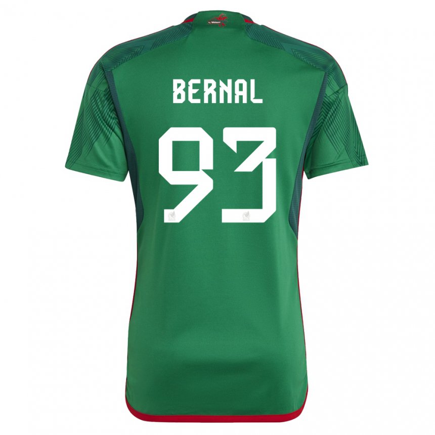 Kinder Mexikanische Rebeca Bernal #93 Grün Heimtrikot Trikot 22-24 T-shirt Österreich