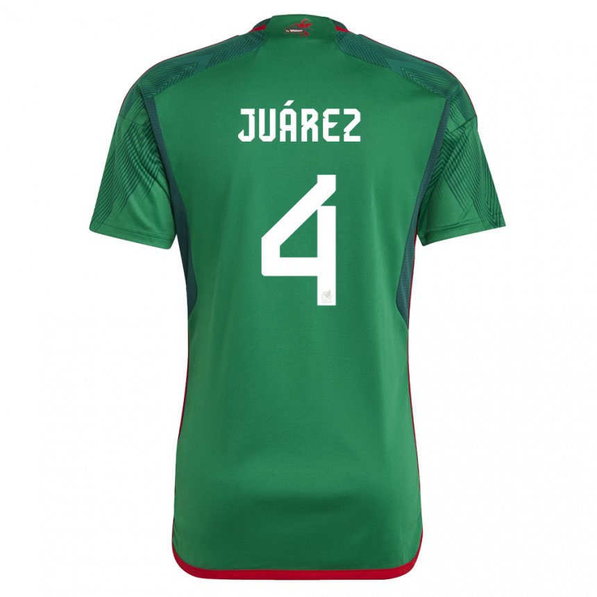 Kinder Mexikanische Ramon Juarez #4 Grün Heimtrikot Trikot 22-24 T-shirt Österreich