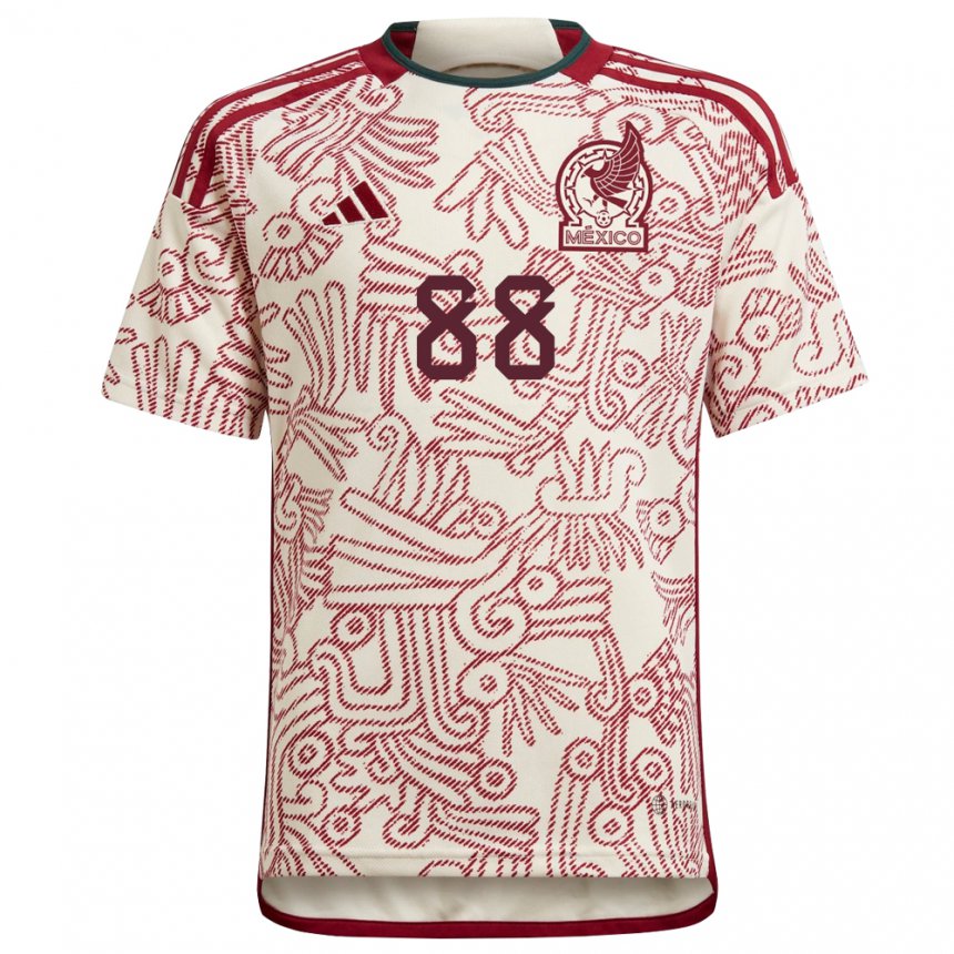 Kinder Mexikanische Maricarmen Reyes #88 Wunder Weiß Rot Auswärtstrikot Trikot 22-24 T-shirt Österreich
