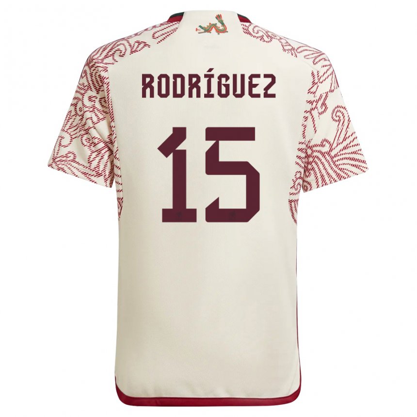 Kinder Mexikanische Jorge Rodriguez #15 Wunder Weiß Rot Auswärtstrikot Trikot 22-24 T-shirt Österreich