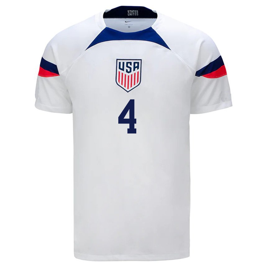 Herren Us-amerikanische Joshua Wynder #4 Weiß Heimtrikot Trikot 22-24 T-shirt Österreich