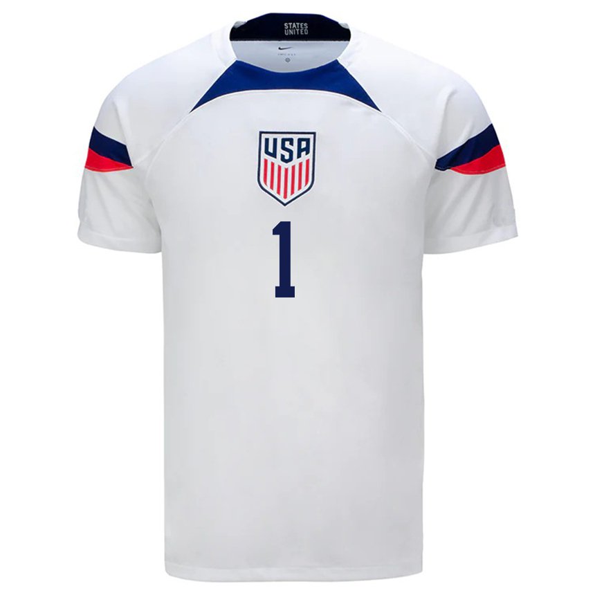 Herren Us-amerikanische Alexander Borto #1 Weiß Heimtrikot Trikot 22-24 T-shirt Österreich