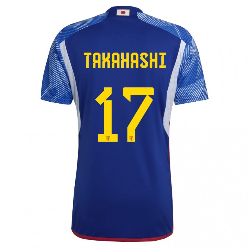 Herren Japanische Hana Takahashi #17 Königsblau Heimtrikot Trikot 22-24 T-shirt Österreich