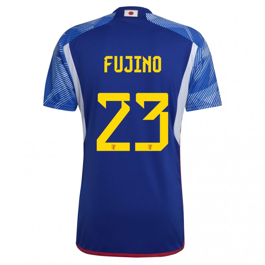 Herren Japanische Aoba Fujino #23 Königsblau Heimtrikot Trikot 22-24 T-shirt Österreich