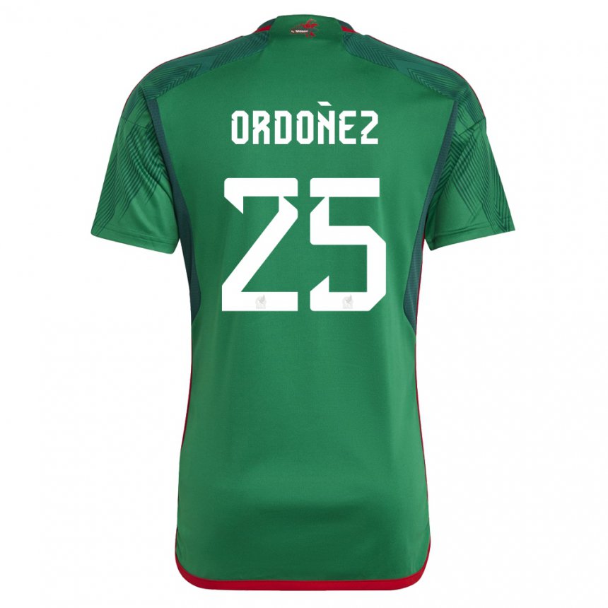 Herren Mexikanische Diana Ordonez #25 Grün Heimtrikot Trikot 22-24 T-shirt Österreich