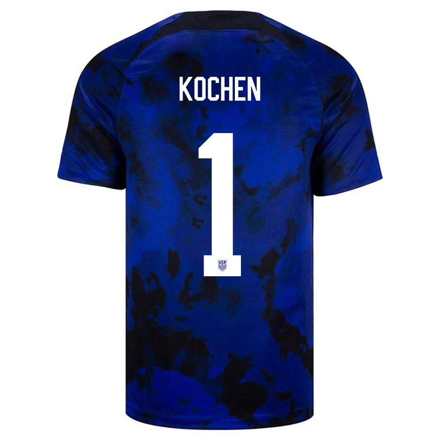 Herren Us-amerikanische Diego Kochen #1 Königsblau Auswärtstrikot Trikot 22-24 T-shirt Österreich