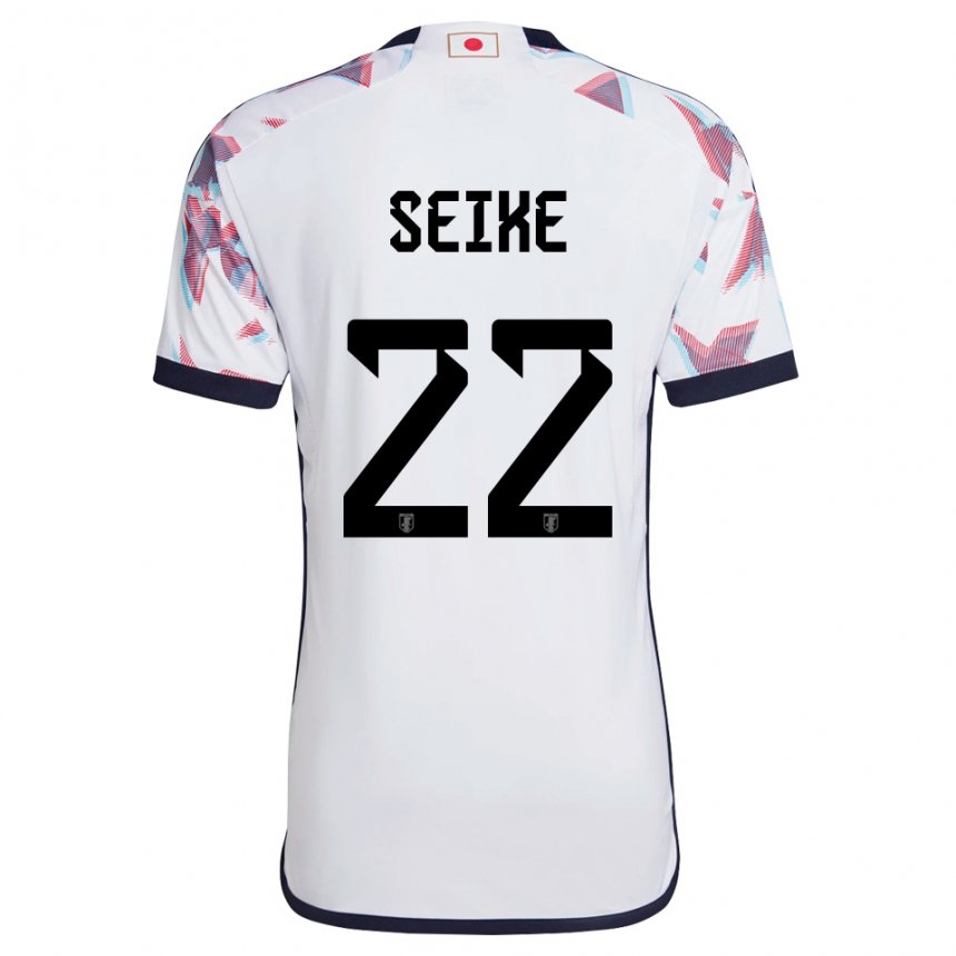 Herren Japanische Kiko Seike #22 Weiß Auswärtstrikot Trikot 22-24 T-shirt Österreich