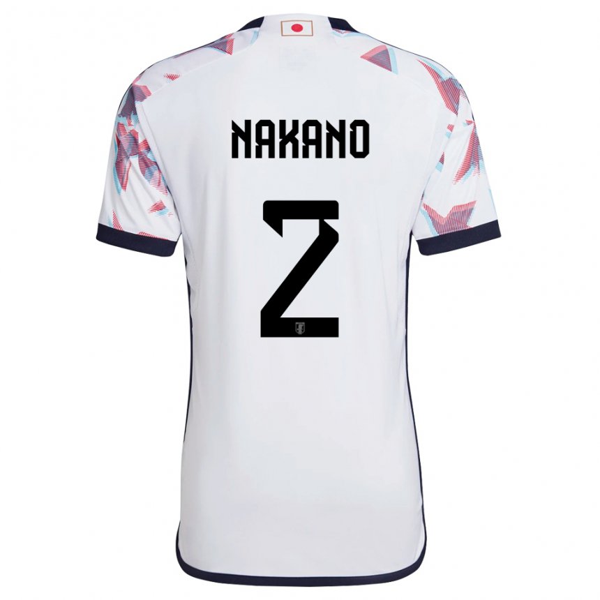 Herren Japanische Shinya Nakano #2 Weiß Auswärtstrikot Trikot 22-24 T-shirt Österreich