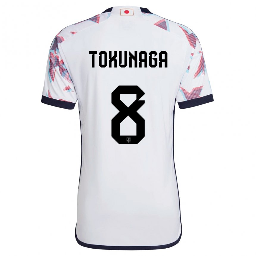 Herren Japanische Ryo Tokunaga #8 Weiß Auswärtstrikot Trikot 22-24 T-shirt Österreich