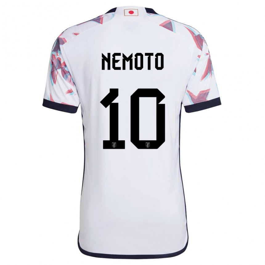 Herren Japanische Kotaro Nemoto #10 Weiß Auswärtstrikot Trikot 22-24 T-shirt Österreich