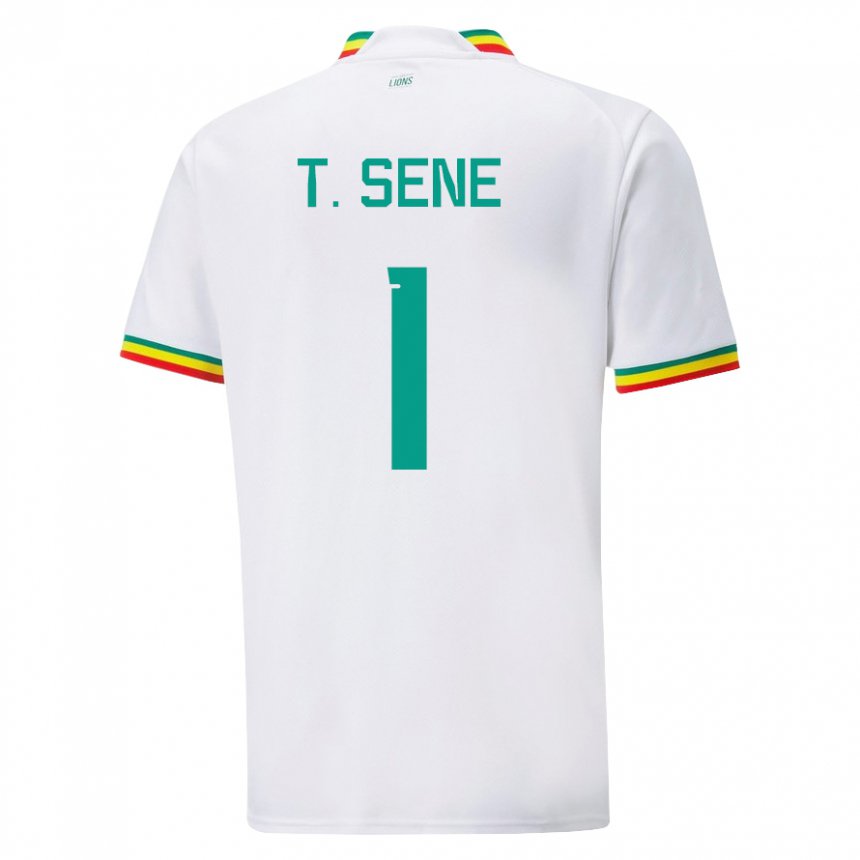 Damen Senegalesische Thiaba Gueye Sene #1 Weiß Heimtrikot Trikot 22-24 T-shirt Österreich
