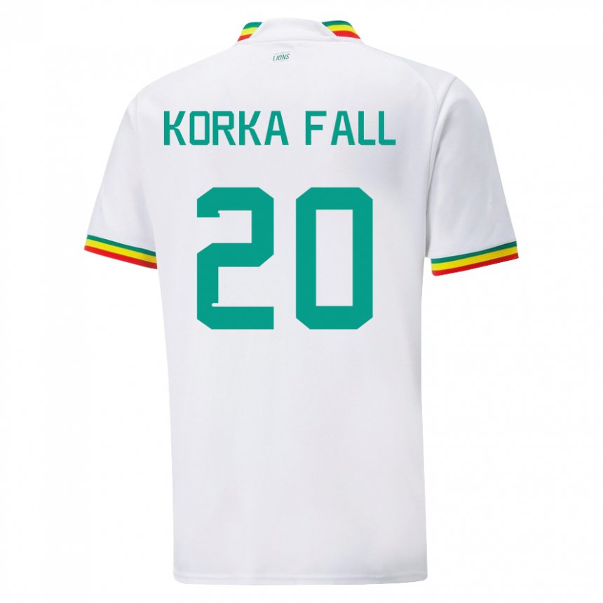 Damen Senegalesische Korka Fall #20 Weiß Heimtrikot Trikot 22-24 T-shirt Österreich
