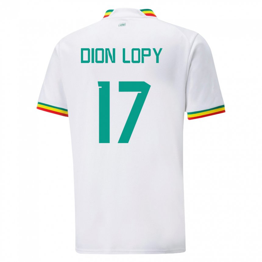 Damen Senegalesische Dion Lopy #17 Weiß Heimtrikot Trikot 22-24 T-shirt Österreich